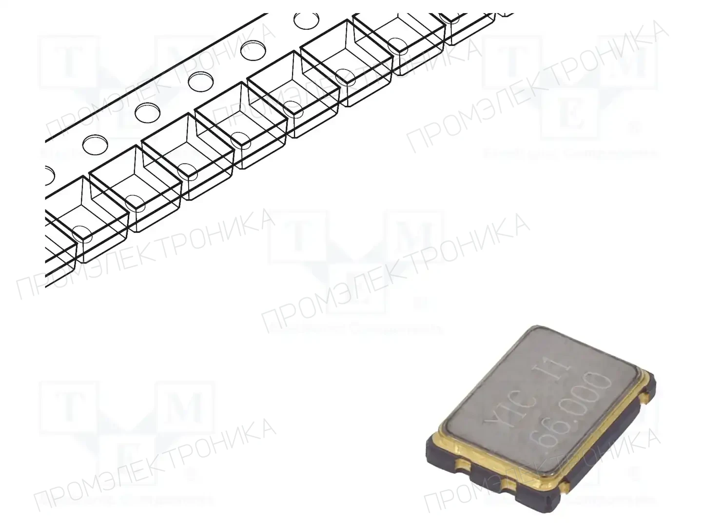 YIC OSC66M-3.3/S7 — Резонаторы и генераторы