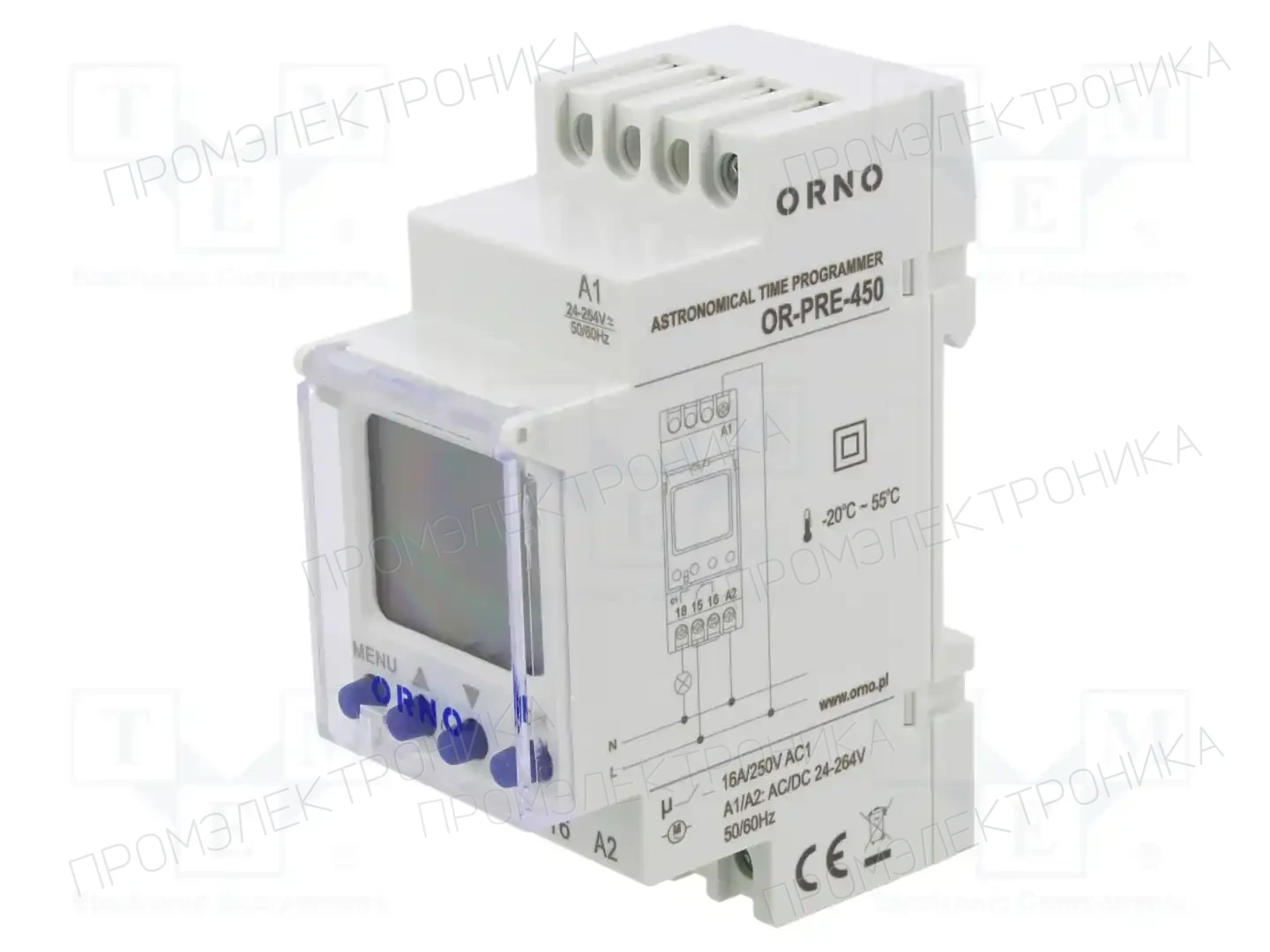 ORNO OR-PRE-450 — Временные цифровые реле