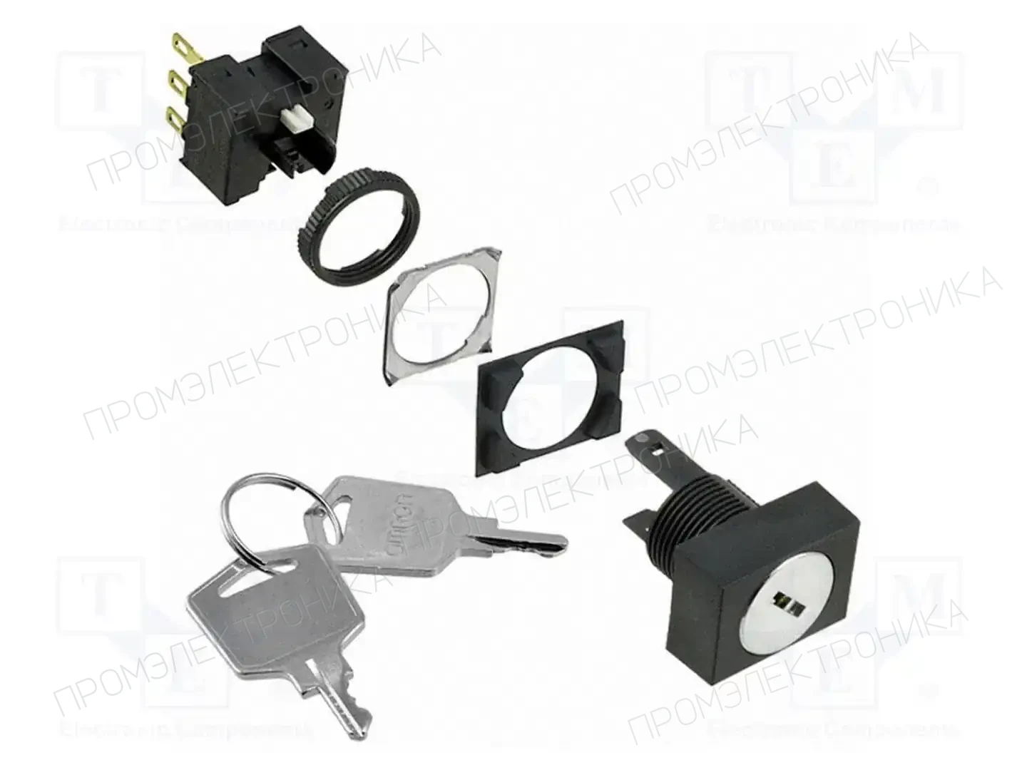 OMRON A165K-J2MR — Переключатели панельные стандартные 16мм