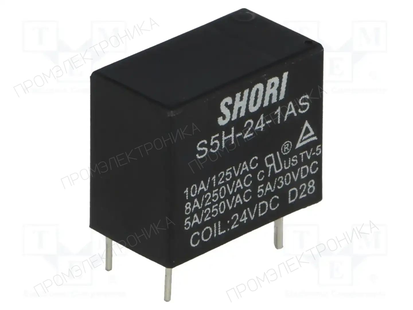 SHORI ELECTRIC S5H-24-1AS — Реле электромагн. миниатюрные
