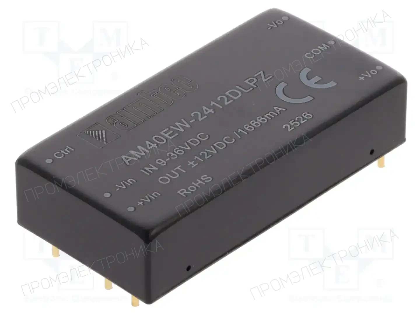 AIMTEC AM40EW-2412DLPZ — Преобразователи DC/DC