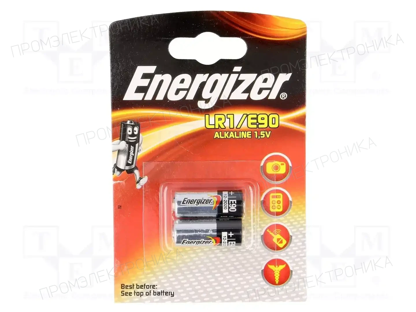 ENERGIZER E90 — Батареи