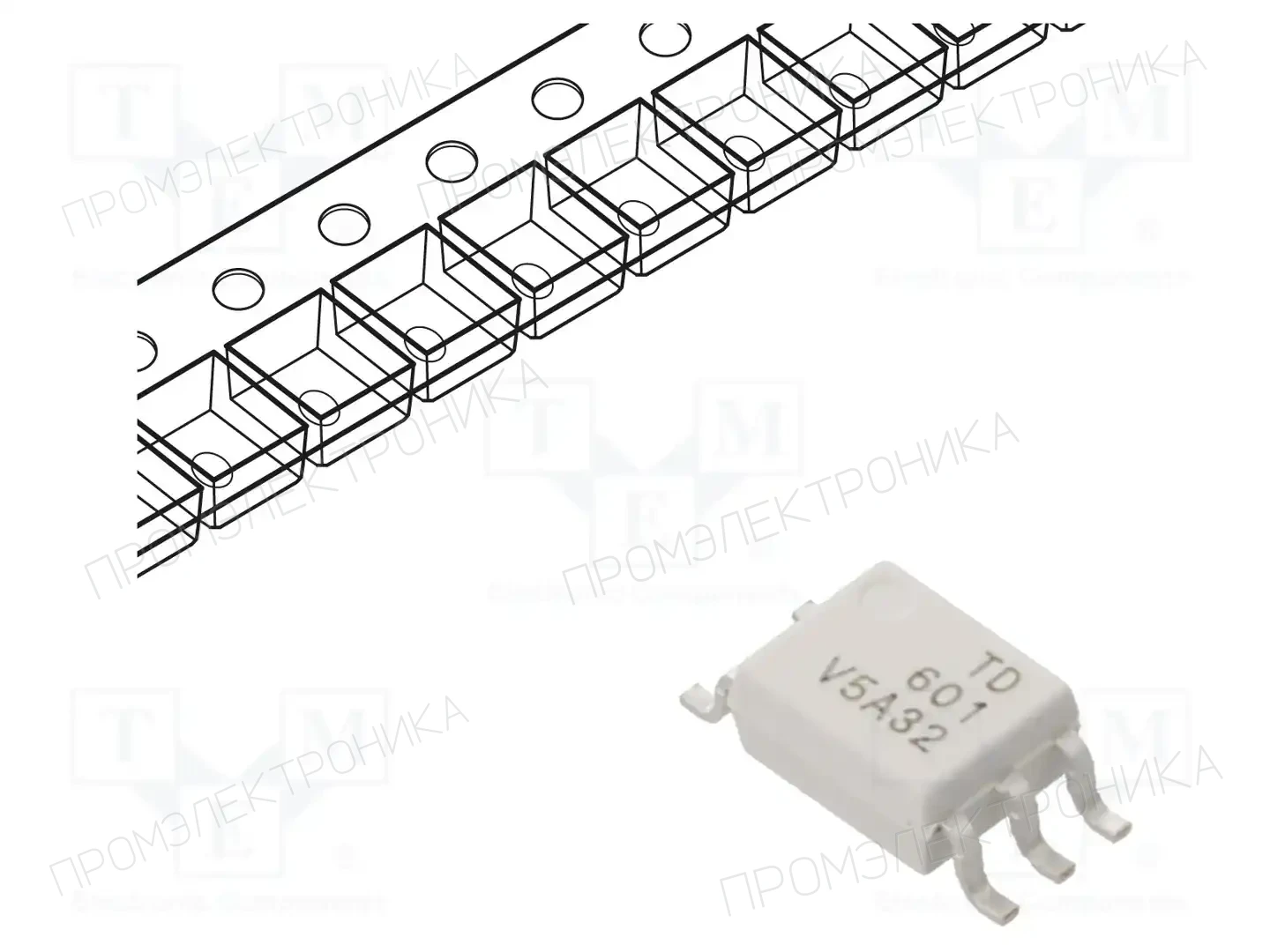 BRIGHTEK (EUROPE) TDM601(T1)-GV — Оптроны – цифровой выход
