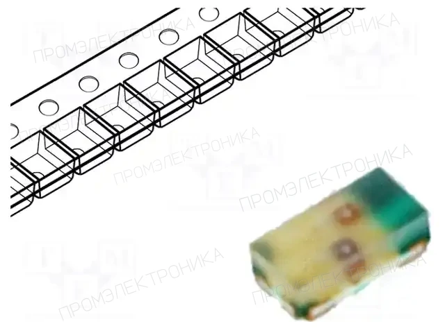 BROADCOM (AVAGO) HSMF-C165 — Светодиоды SMD цветные