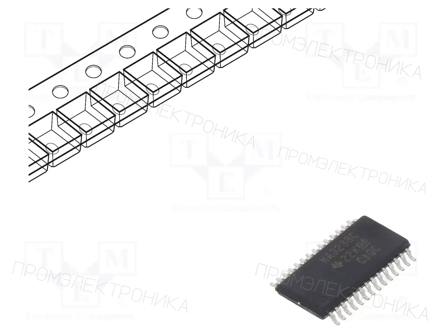 Texas Instruments MAX3238CPWR — Микросхемы - RS232 / RS422 / RS485