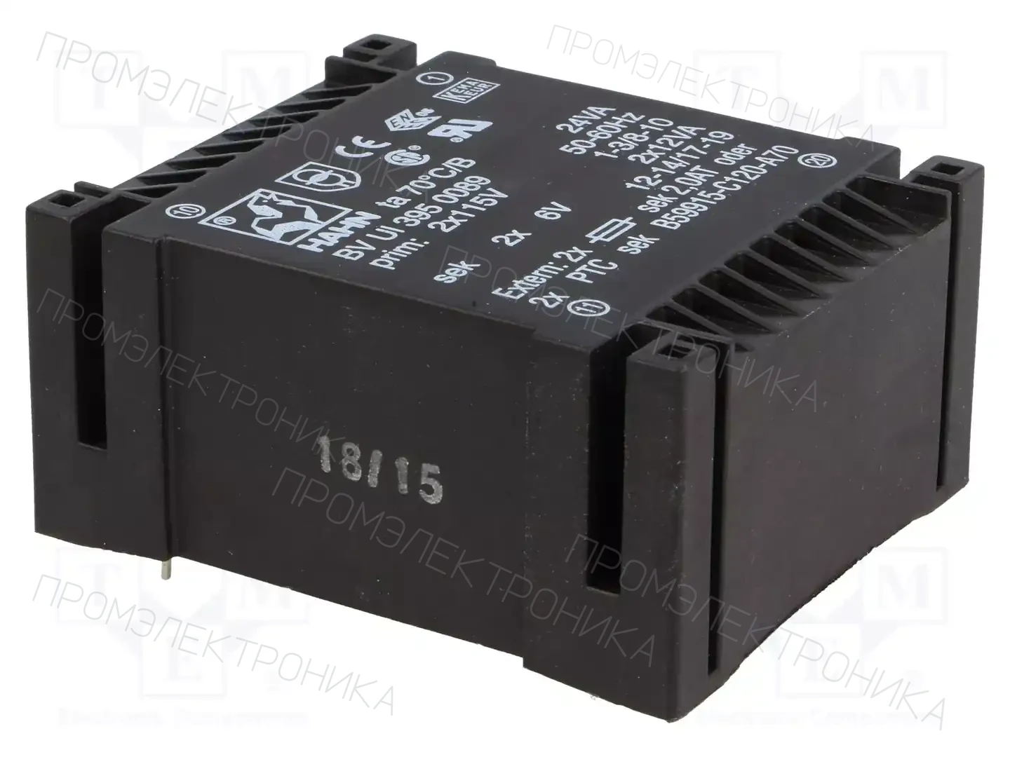 HAHN BV UI 395 0089 — Трансформаторы PCB
