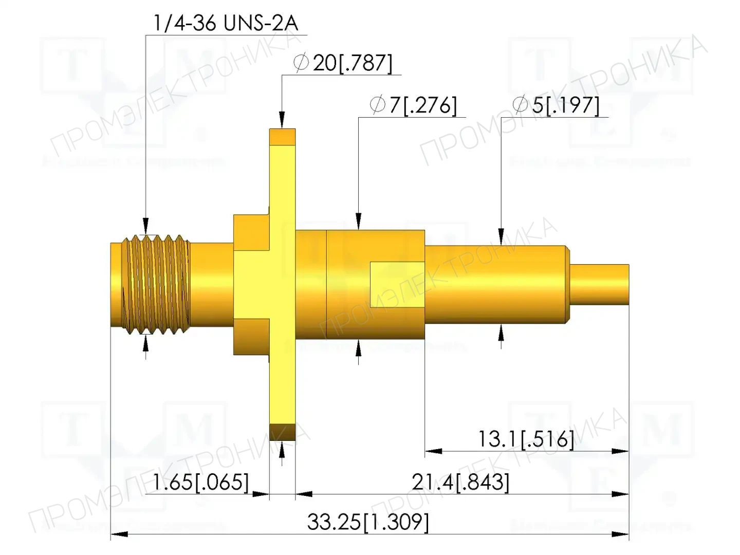 INGUN HFS-823 305 040 A 6043 MM310 — Измерительные щупы