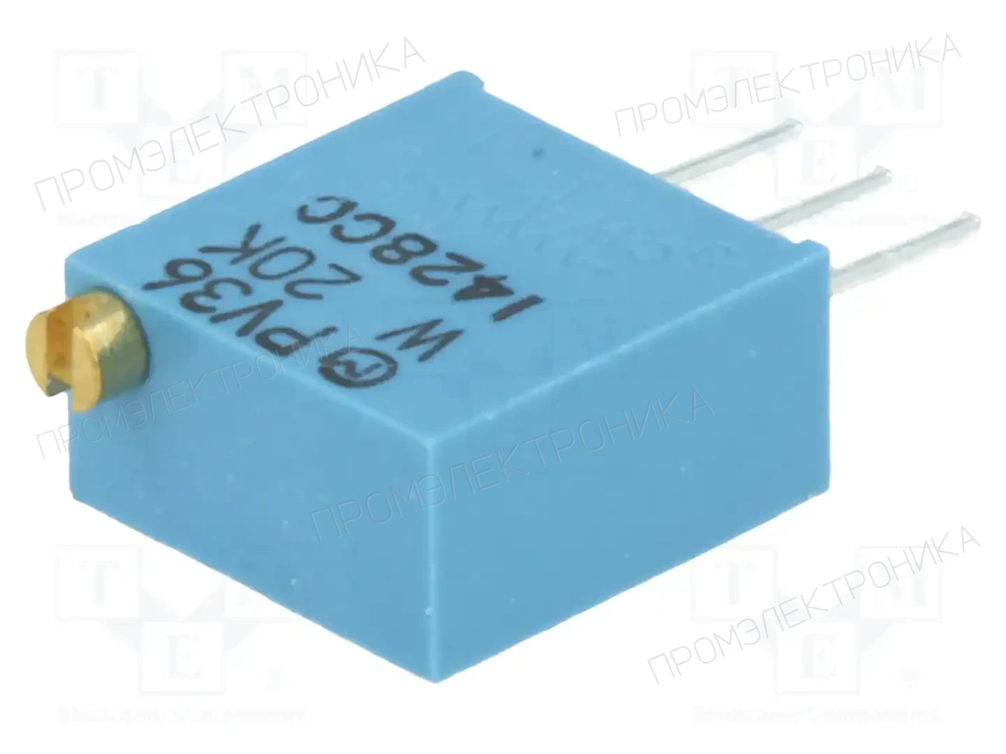BOURNS PV36W203C01B00 — Потенциометры THT многооборотные 3/8 дм