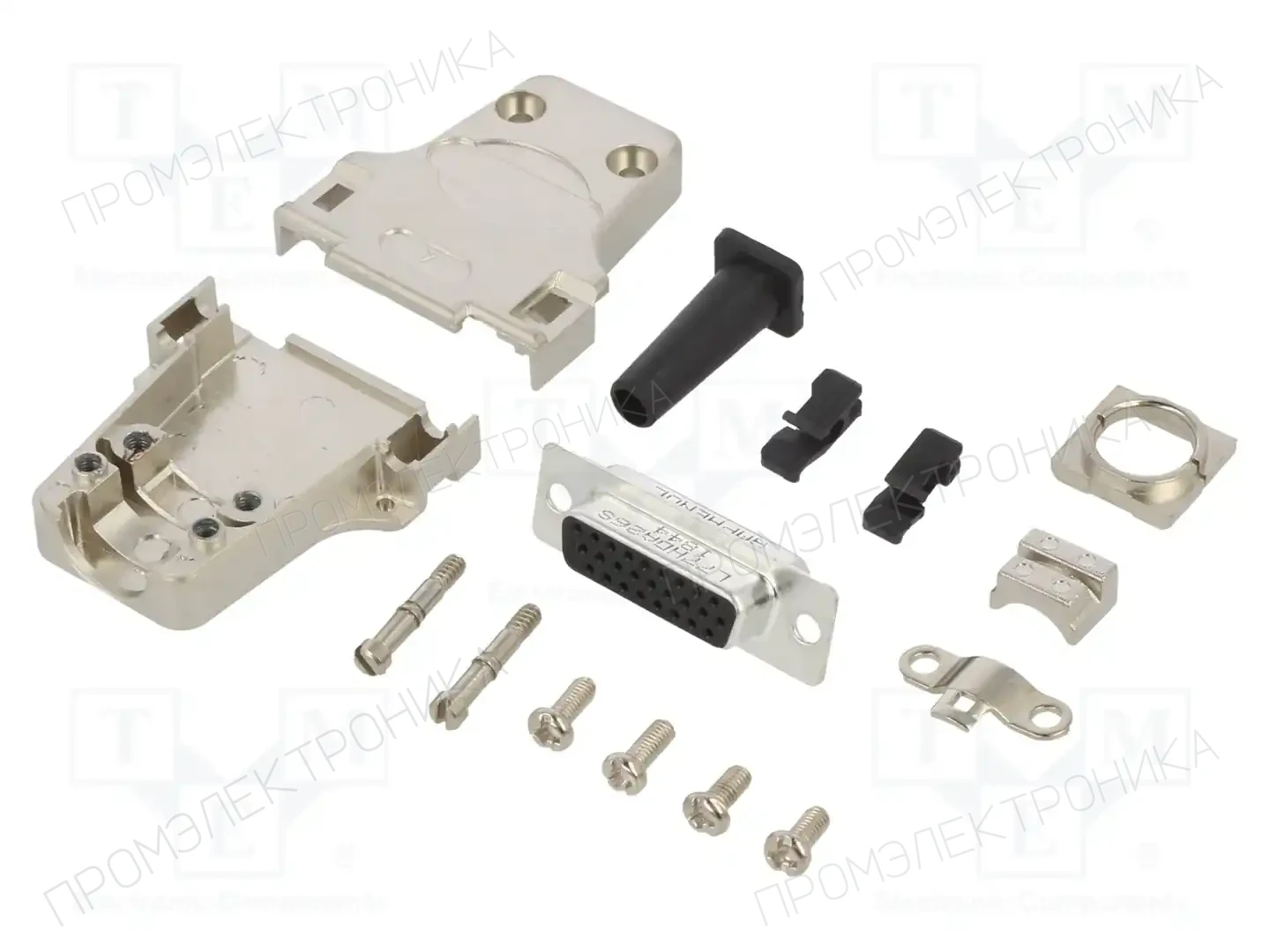 AMPHENOL COMMUNICATIONS SOLUTIONS L17DTZF15-RG+L77HDA26S — Комплектные штекеры D-Sub