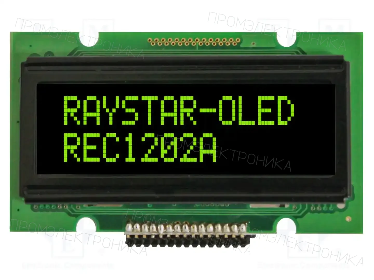 RAYSTAR OPTRONICS REC001202AGPP5N00100 — Дисплеи OLED буквенно-цифровые