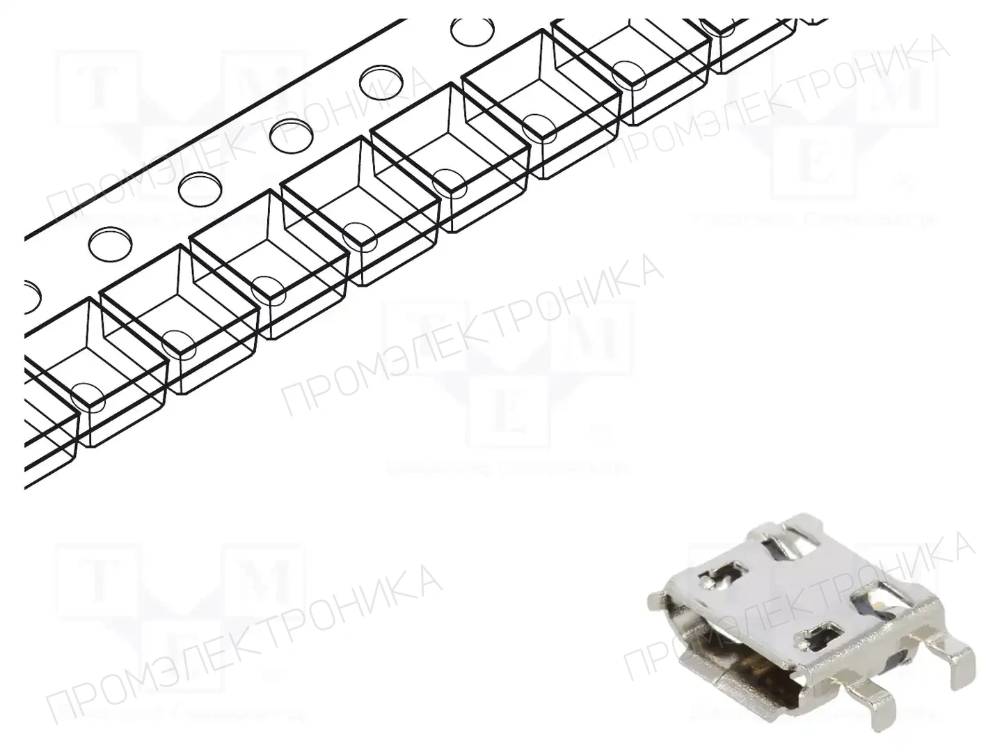 AMPHENOL COMMUNICATIONS SOLUTIONS 10103593-0001LF — Разъeмы USB и IEEE1394