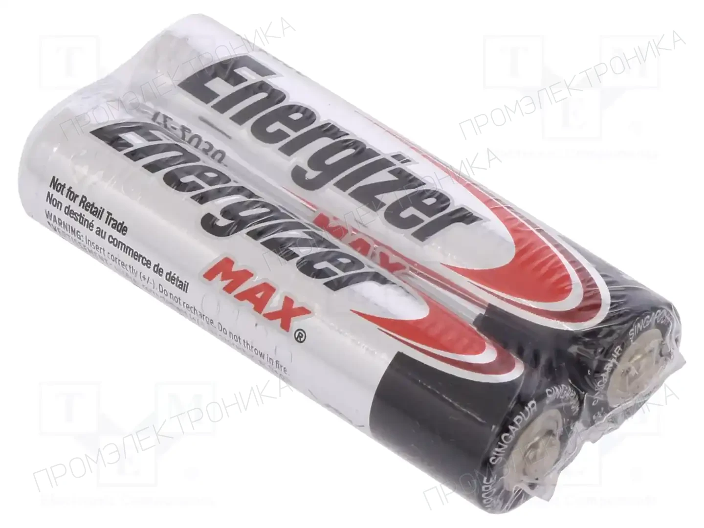 ENERGIZER E92 MAX — Батареи