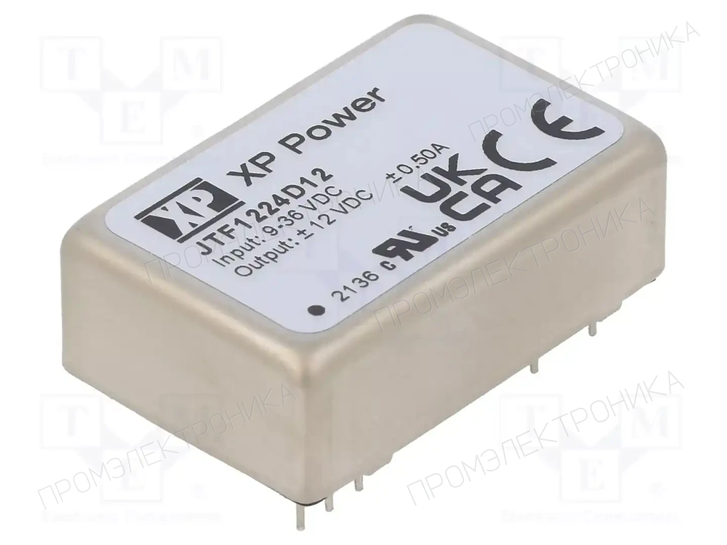 XP POWER JTF1224D12 — Преобразователи DC/DC