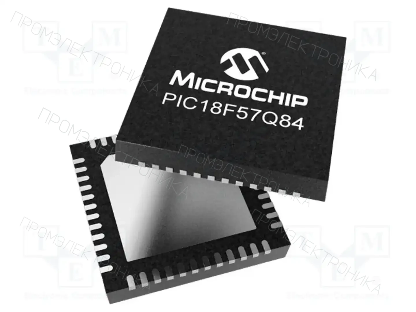Microchip Technology PIC18F57Q84T-E/6MX — Линейка PIC 8-bit