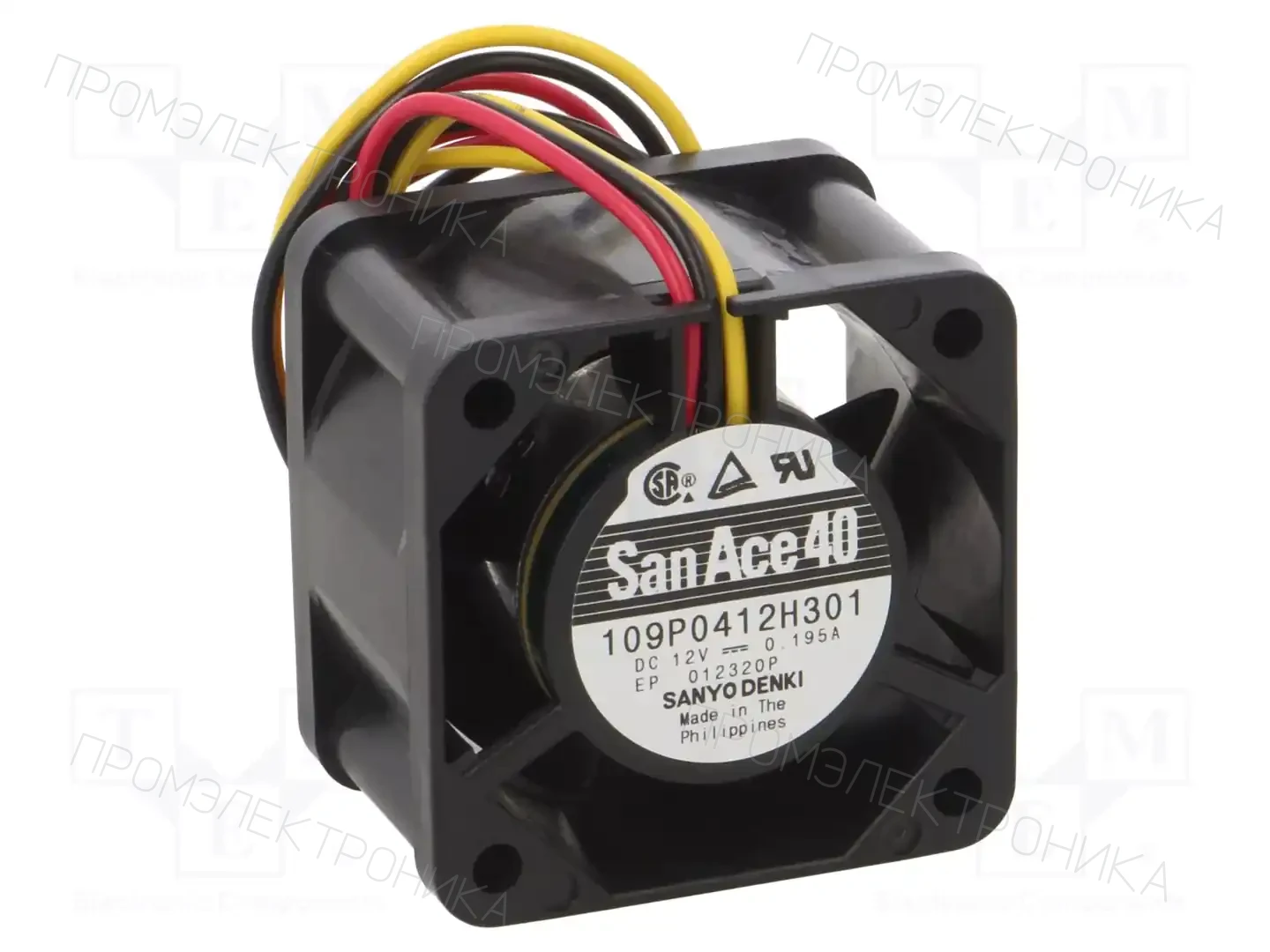 SANYO DENKI 109P0412H301 — Вентиляторы DC 12V