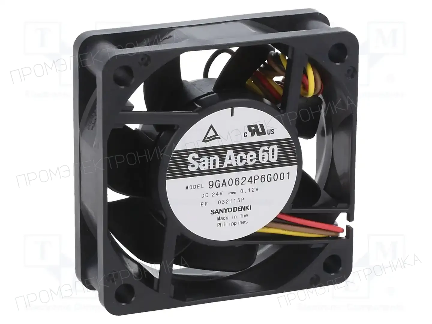 SANYO DENKI 9GA0624P6G001 — Вентиляторы DC 24V