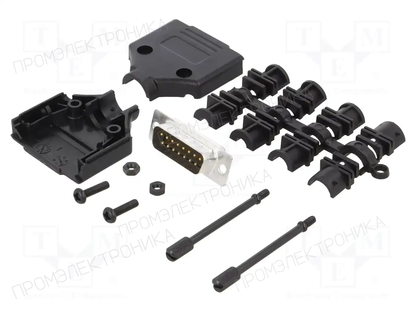 MH CONNECTORS MHDTPPK15-DB15PK — Комплектные штекеры D-Sub