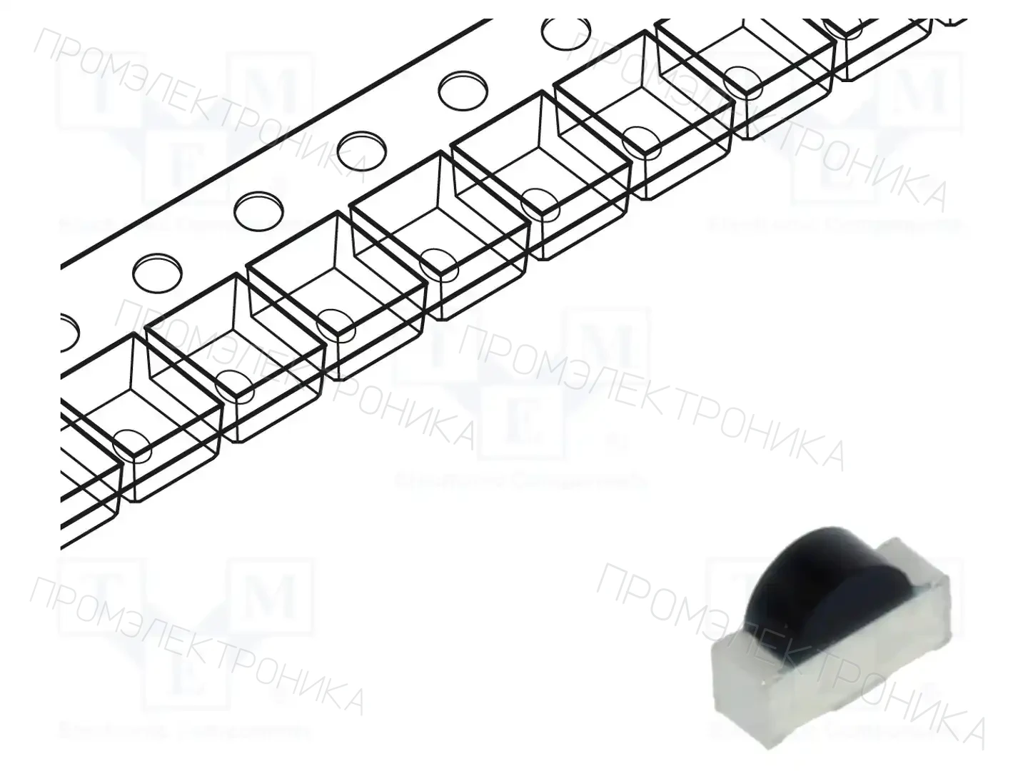 EVERLIGHT PD12-21B/L458/TR8 — Фотодиоды