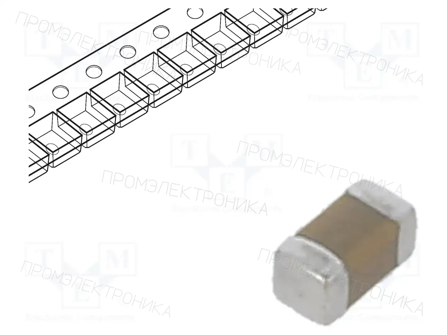 SAMSUNG CL05B104KB54PNC — Конденсаторы MLCC SMD