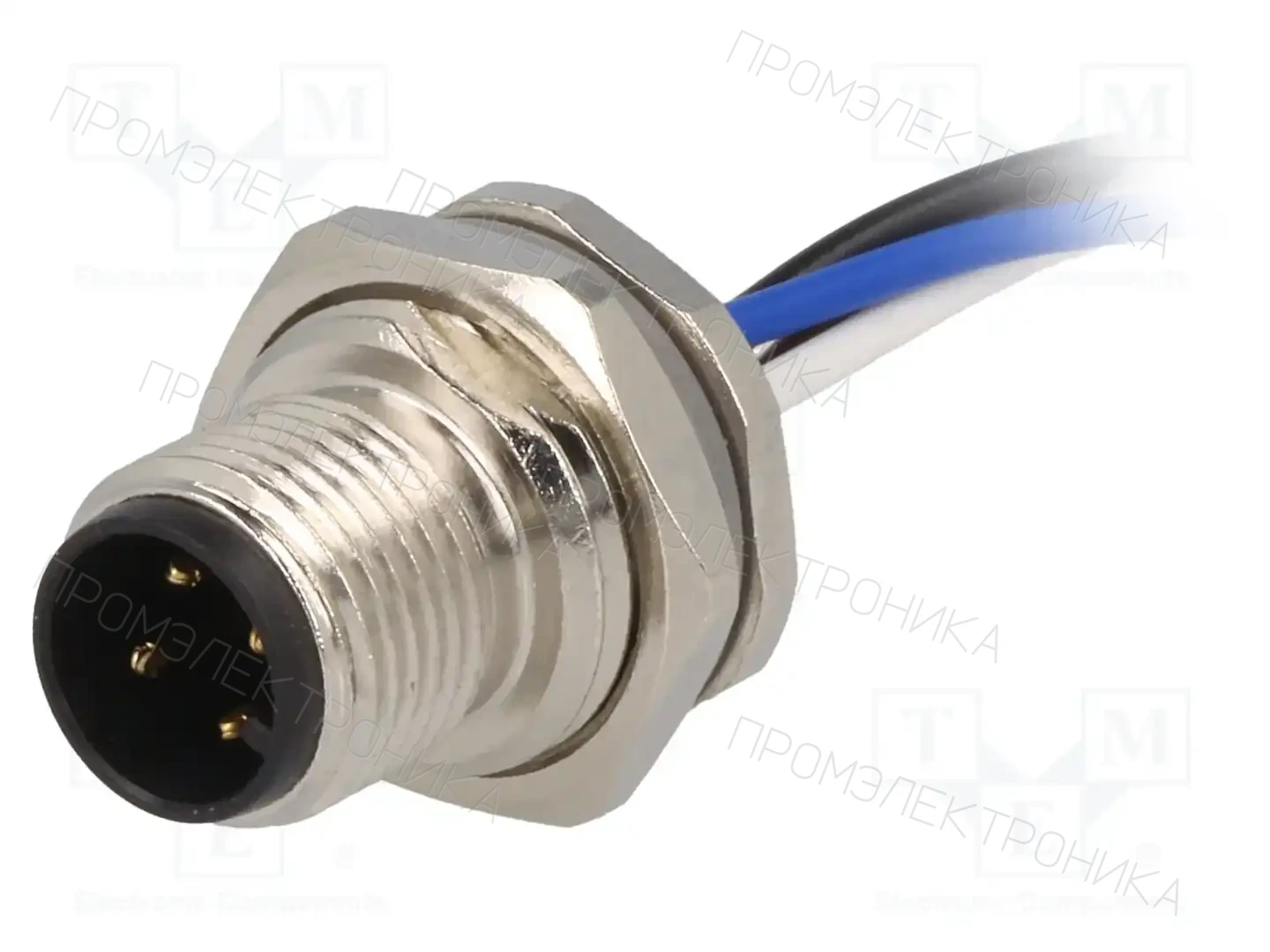TE Connectivity T4171010004-001 — Вилки и гнезда M12