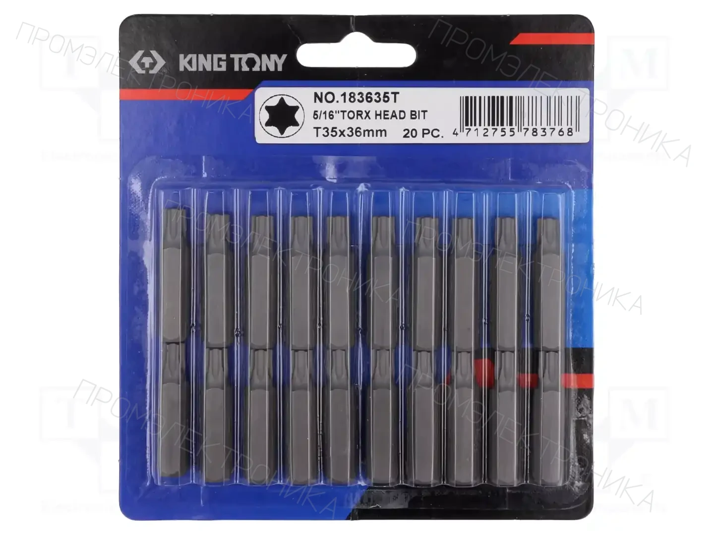 KING TONY 183635T — Наконечники для отверток
