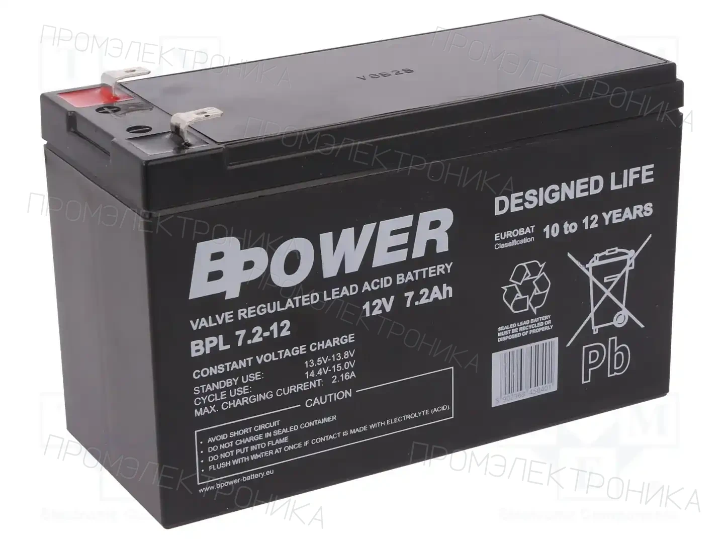 BPOWER BPL 7,2-12 — Аккумуляторы кислотные