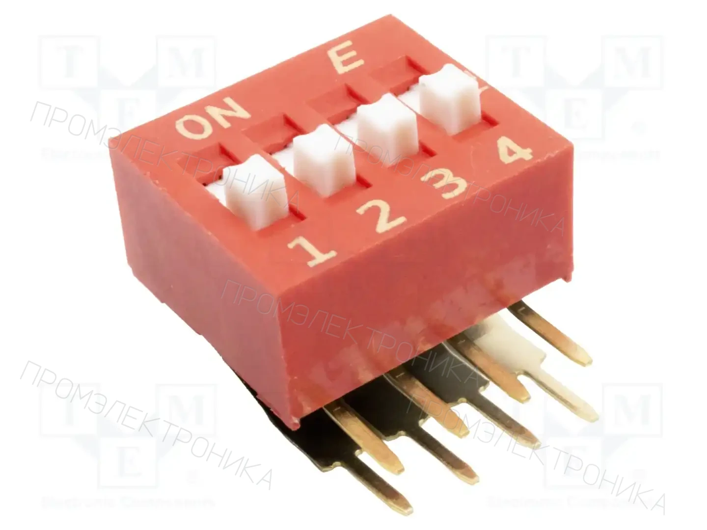E-SWITCH KAS2104E — Переключатели типа Dip-Switch