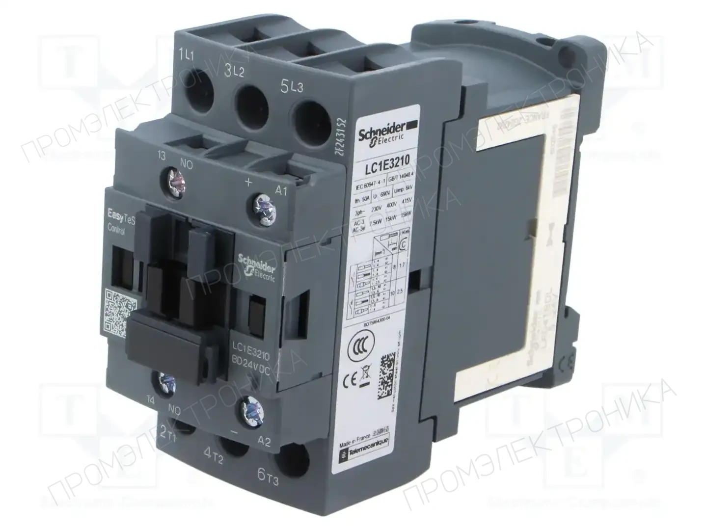 SCHNEIDER ELECTRIC LC1E3210BD — Контакторы - главные модули