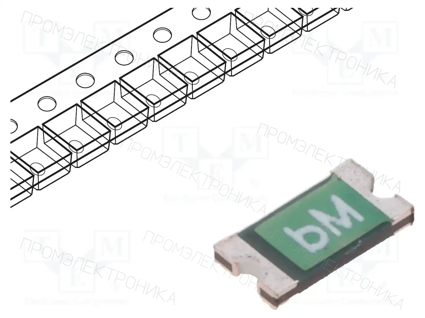 BEL FUSE 0ZCJ0050FF2G — Предохранители полимерные SMD