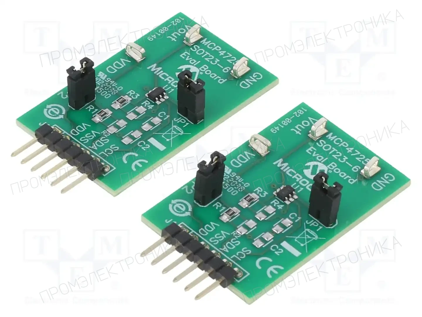 Microchip Technology MCP4725EV — Наборы пусковые для систем Microchip