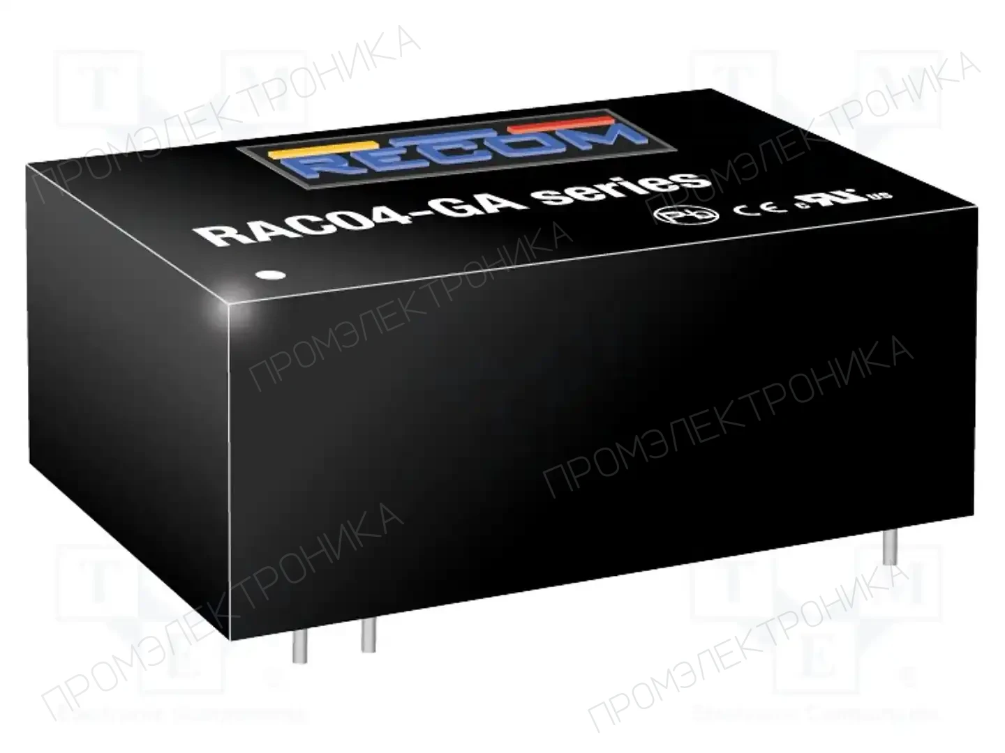 RECOM RAC04-09SGA — Преобразователи AC/DC для PCB