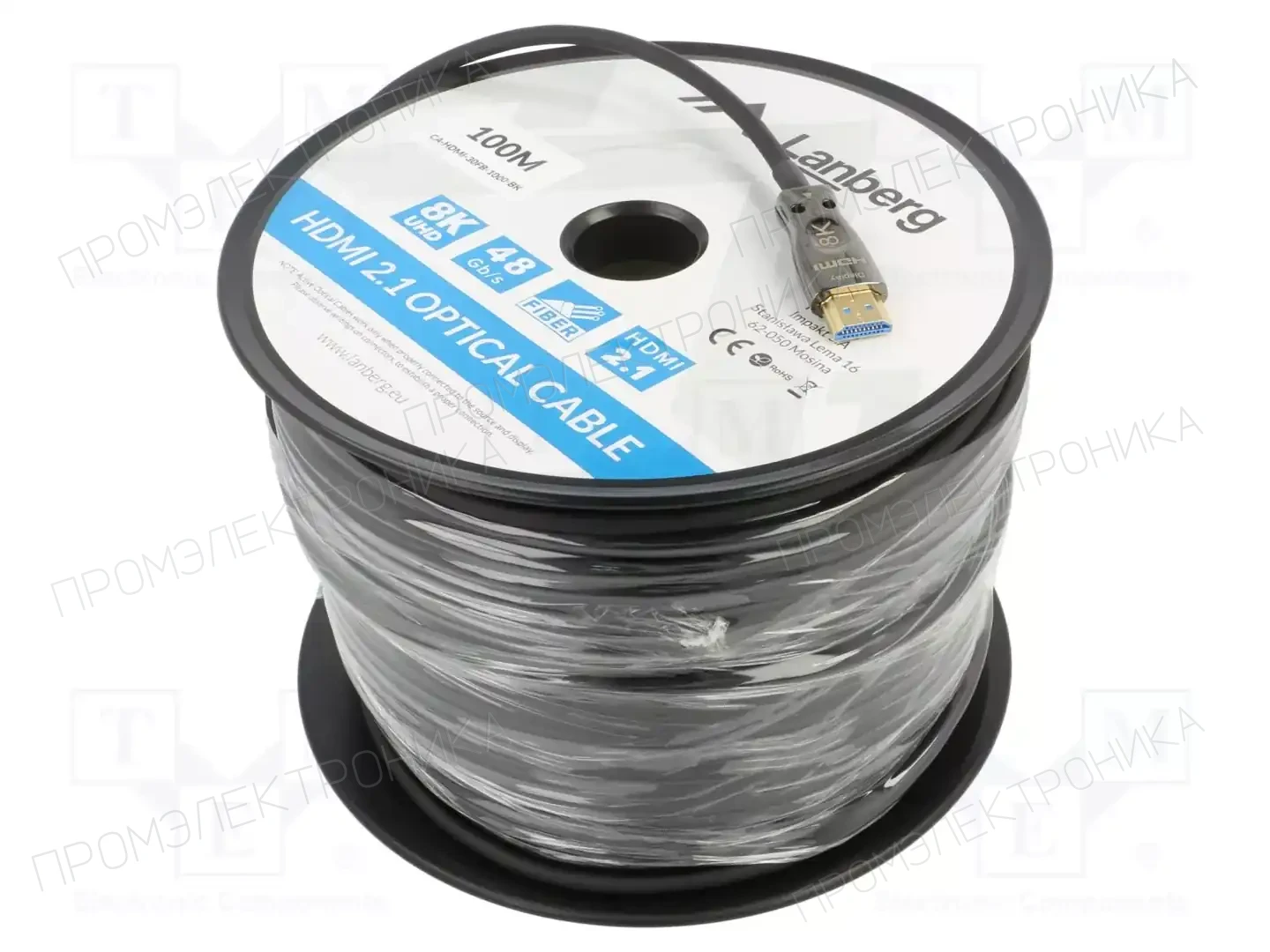 LANBERG CA-HDMI-30FB-1000-BK — Кабели и адаптеры HDMI, DVI, DisplayPort
