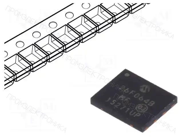 Microchip Technology SST26VF064B-104V/MF — Памяти FLASH последовательные
