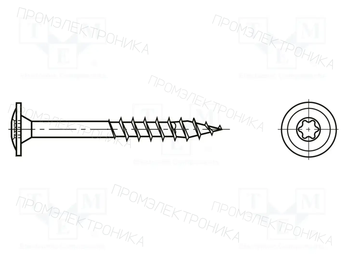 BOSSARD 3620429 — Шурупы