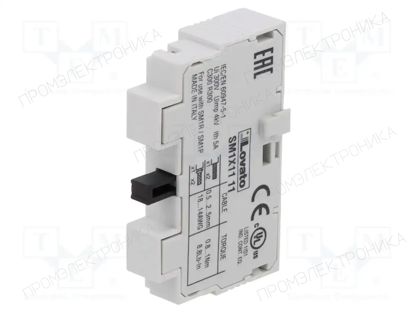 LOVATO ELECTRIC SM1X1111 — Выключатели двигательные