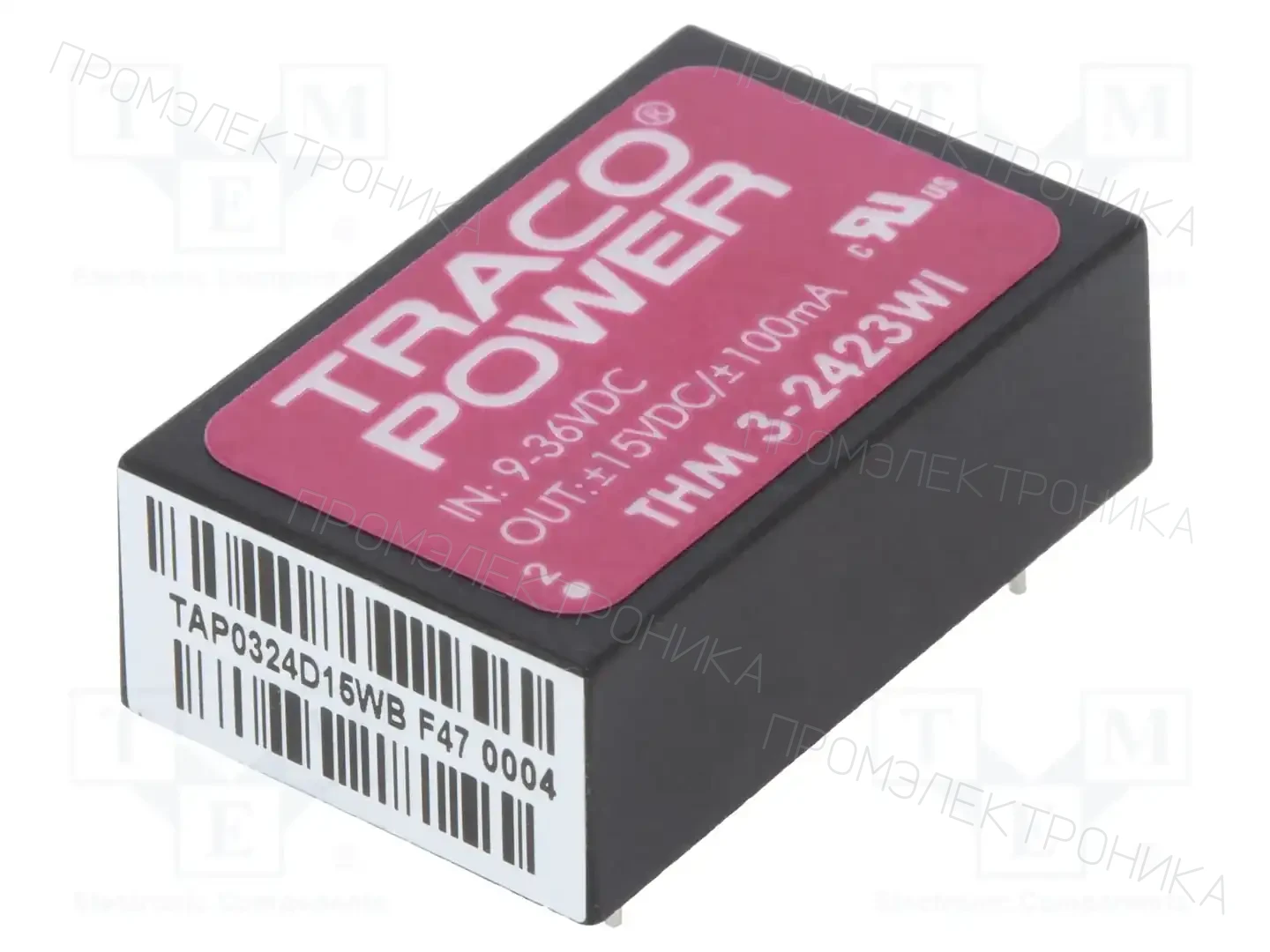 TRACO POWER THM 3-2423WI — Преобразователи DC/DC