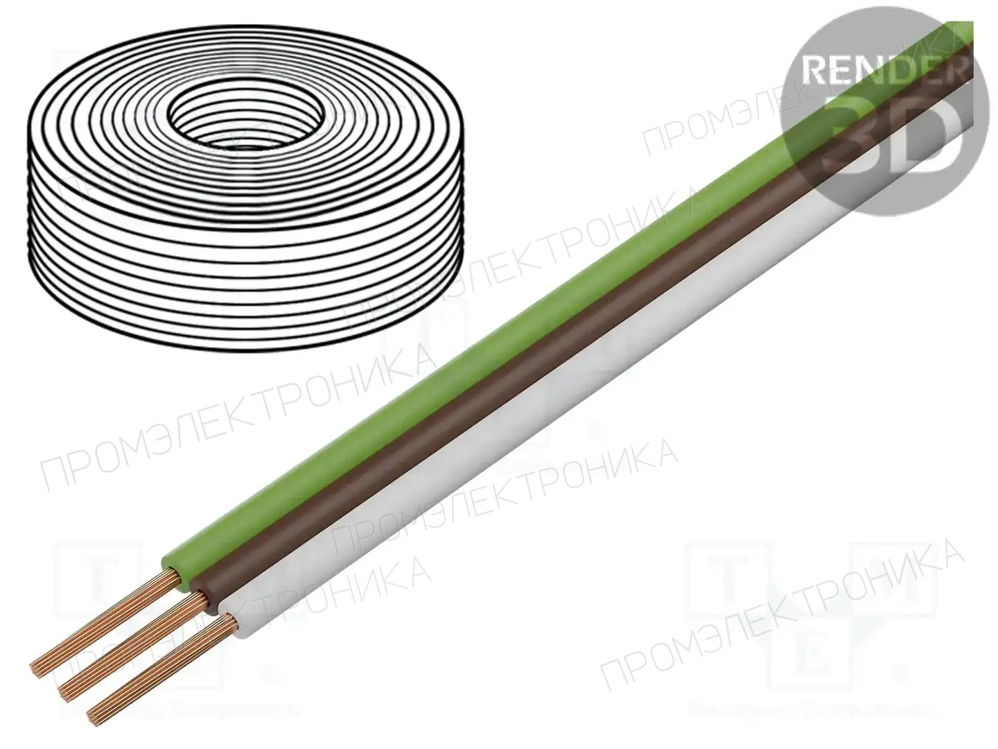 DONAU ELEKTRONIK 325-485-25 — Провода ленточные многоцветные