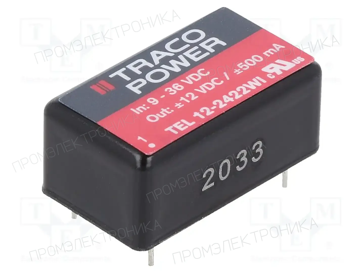 TRACO POWER TEL 12-2422WI — Преобразователи DC/DC