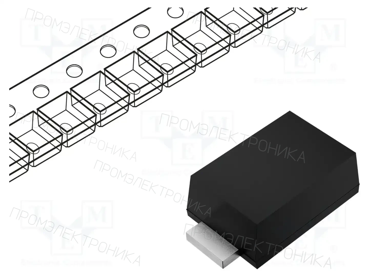 LUGUANG ELECTRONIC RS2MA — Универсальные диоды SMD