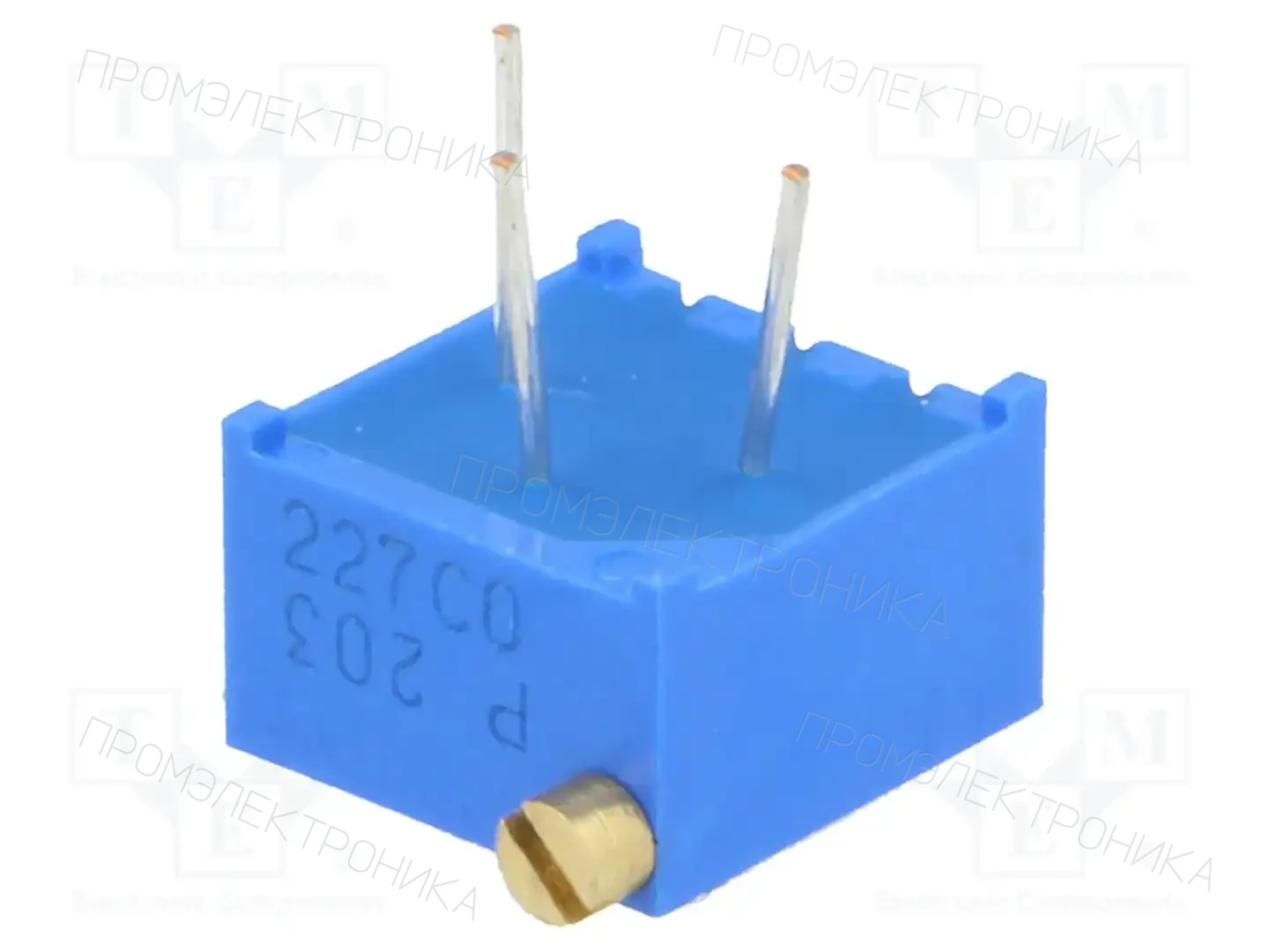BOURNS 3299P-1-203LF — Потенциометры THT многооборотные 3/8 дм