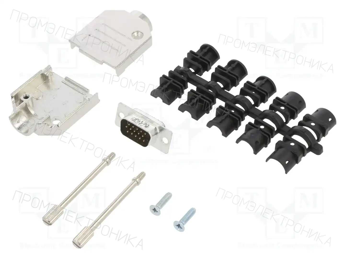 AMPHENOL COMMUNICATIONS SOLUTIONS L17DTZK09+L717HDE15P — Комплектные штекеры D-Sub