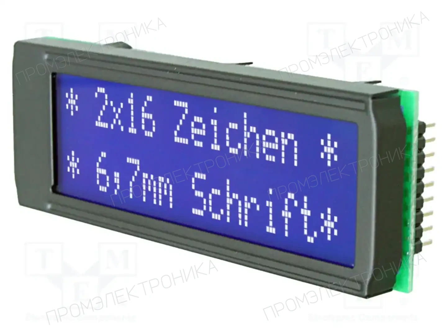 DISPLAY VISIONS EA DIP162-DN3LW — Дисплеи LCD буквенно-цифровые