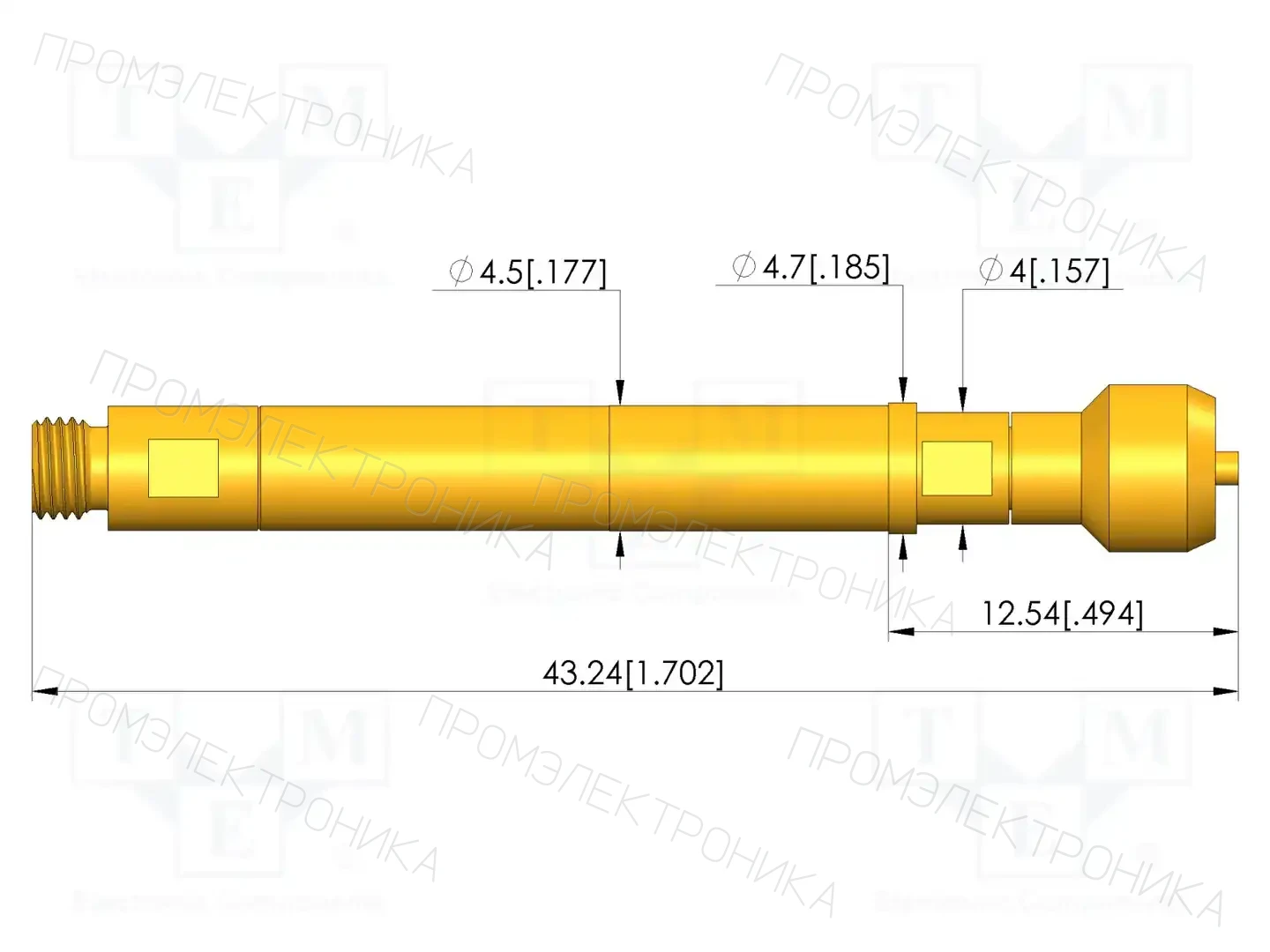 INGUN HFS-890 343 118 A 9342 F — Измерительные щупы