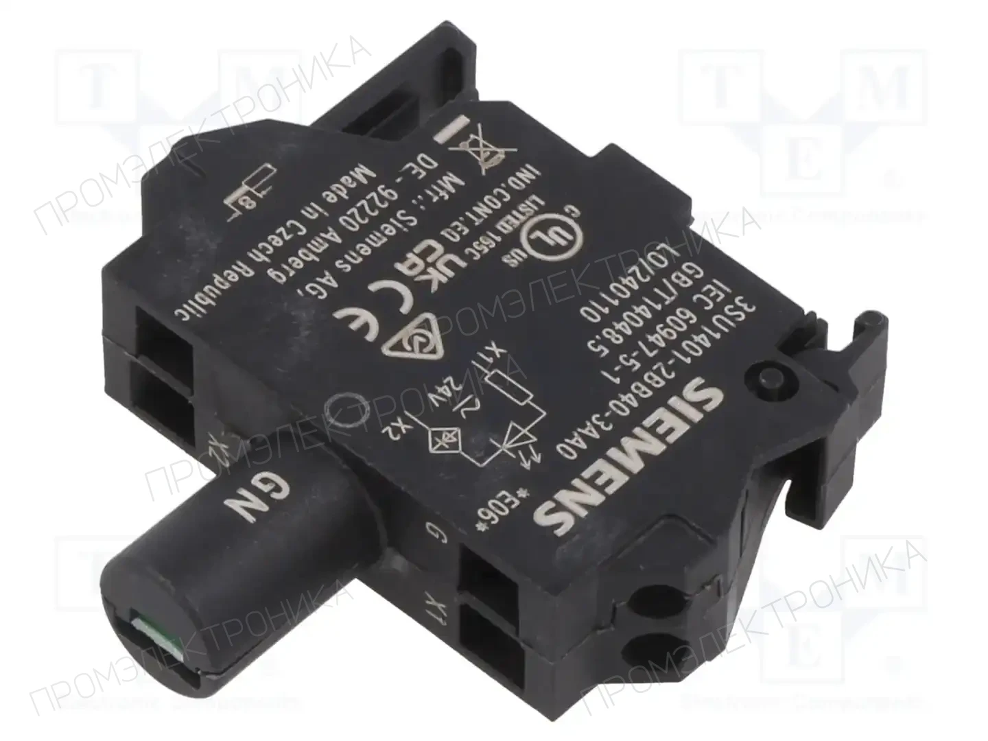 SIEMENS 3SU1401-2BB40-3AA0 — Панельные аксессуары стандартные