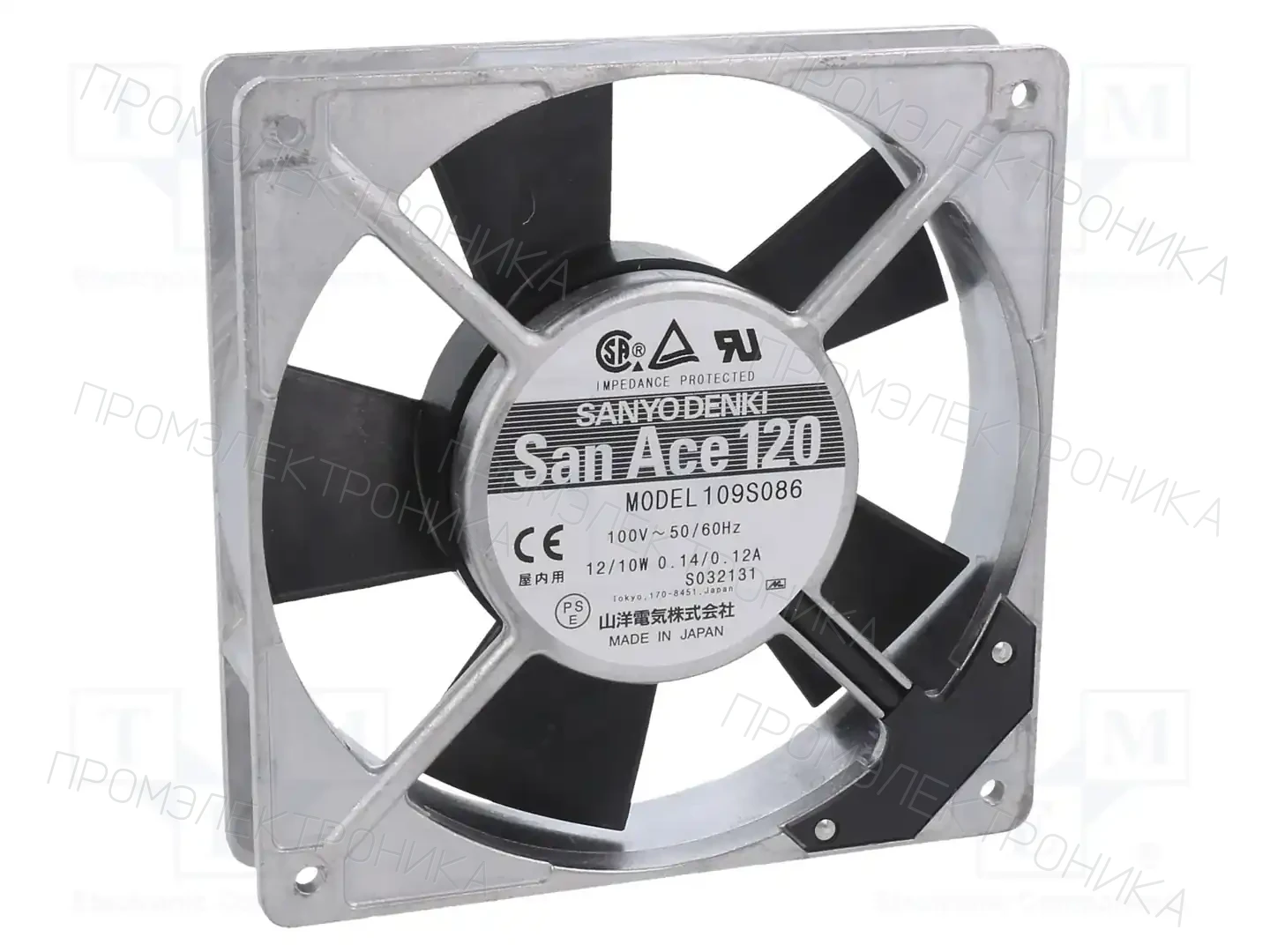 SANYO DENKI 109S086 — Вентиляторы AC 115V