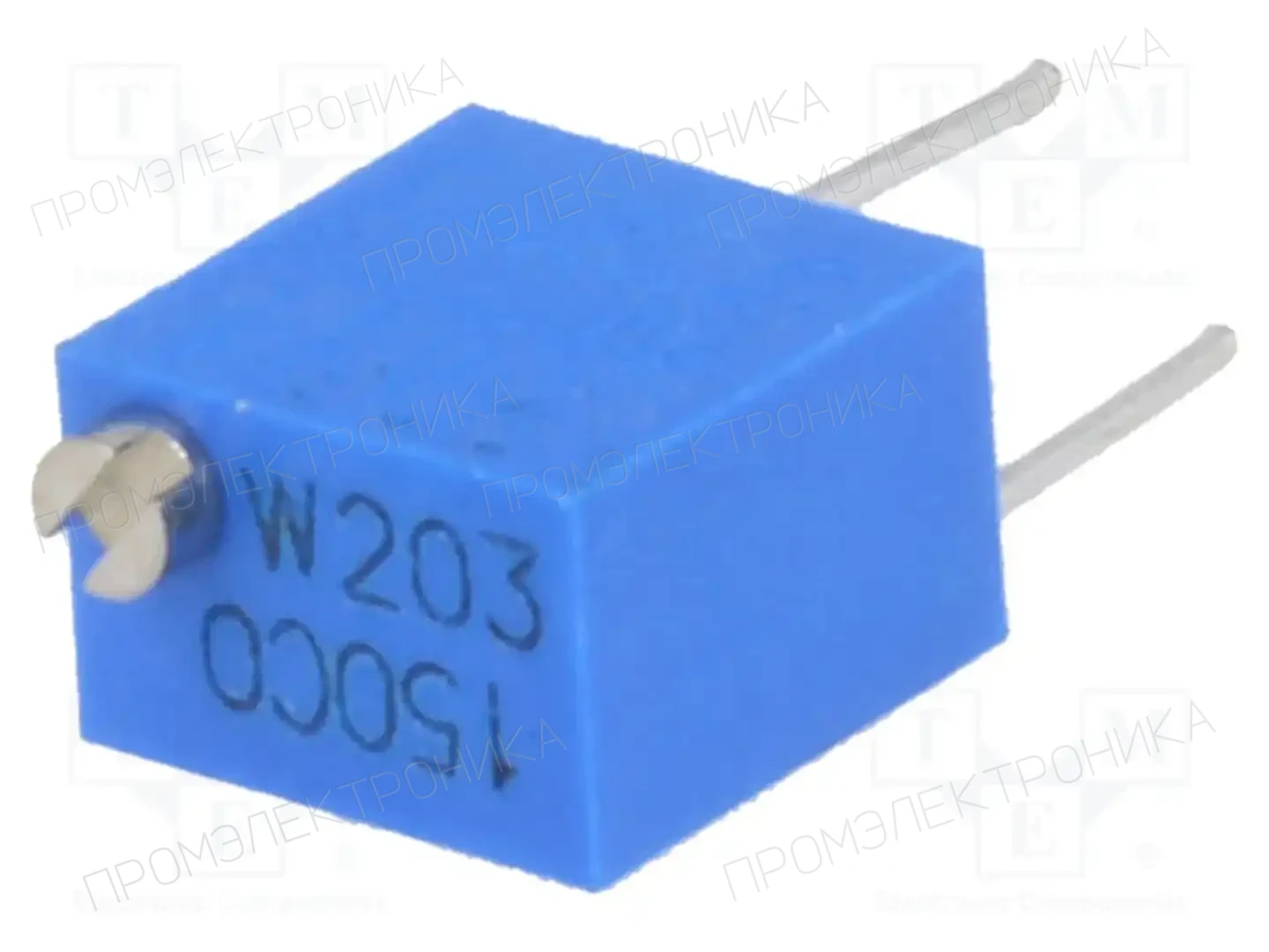 BOURNS 3262W-1-203LF — Потенциометры THT многооборотные 1/4 дм