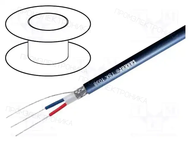 TASKER TSK1038 DARK BLUE — Провода для уст. светодиодов и сист. DMX