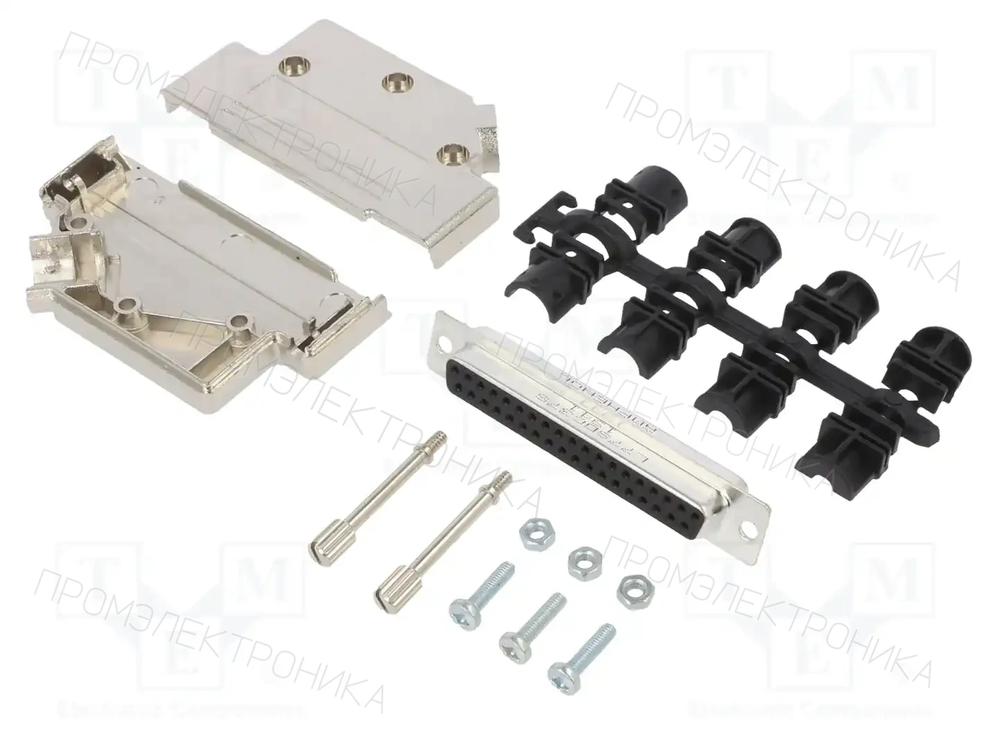 AMPHENOL COMMUNICATIONS SOLUTIONS L17D45PK-M-37+L77SDC37S — Комплектные штекеры D-Sub