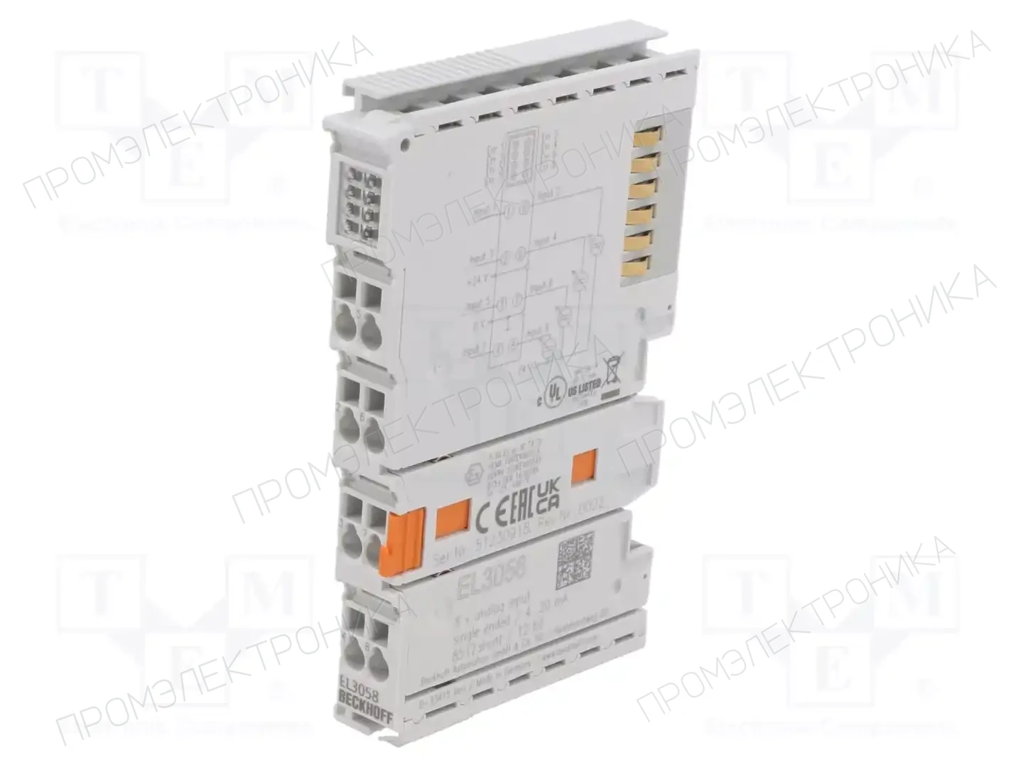Beckhoff Automation EL3058 — Системы и модули ввода/вывода (I/O)