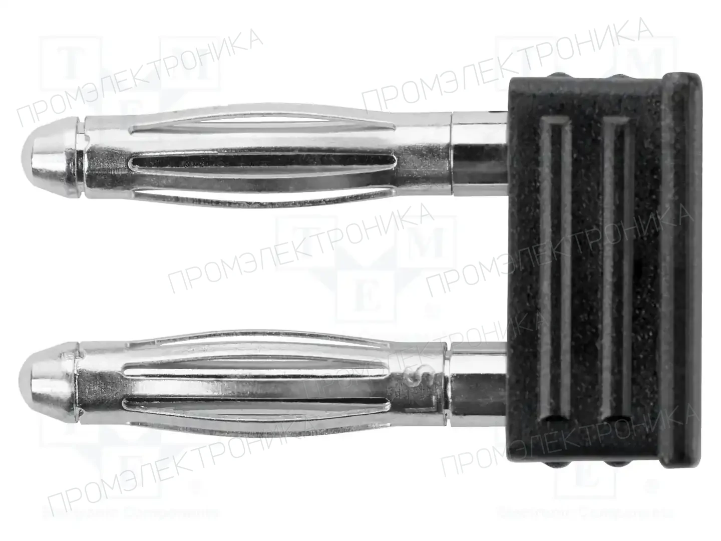 SCHÜTZINGER KURZ 6730 / 5.08-2 IG NI / SW — Вилки банановые 2мм